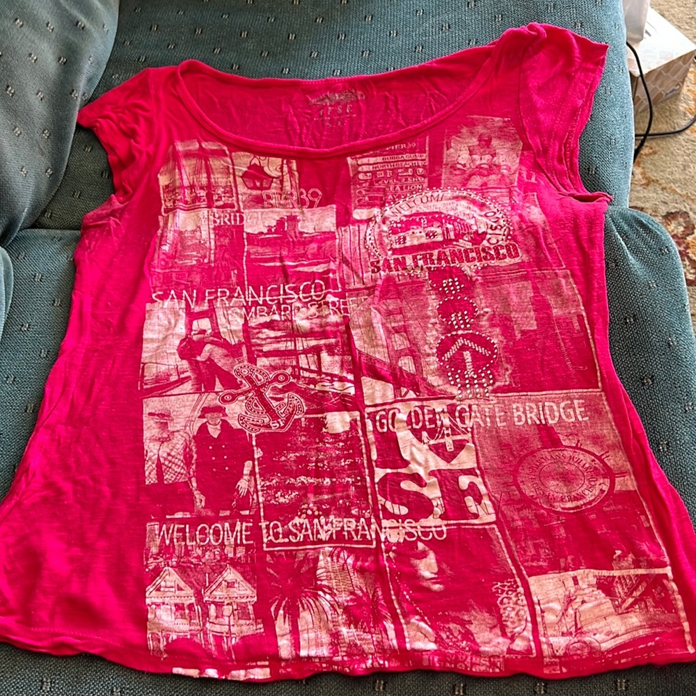 Pink San Francisco T-shirt